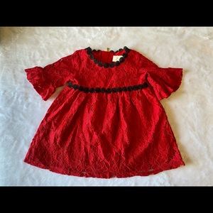 Kate Spade red formal dress